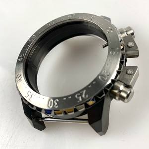 Caja Profesional de Acero Inoxidable 316L con Estructura de Bisel de Aluminio Ligero, 45.5X52mm, Resistente al Agua 10ATM, Compatible con Movimiento de Tamaño 13/<span class=keywords><strong>2</strong></span>/1 - Product Image 5