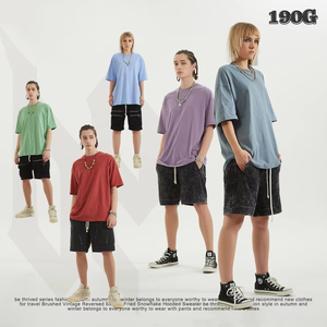 T-shirt Casual da Uomo in Cotone Pettinato 190g Traspirante a Maniche Corte, Taglie Asia-Europa, Stampa Personalizzata - Offerta Speciale - Product Image 3