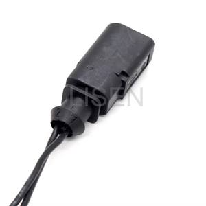 1J0973802 Erkek 2 Pinli Düz Konnektör Özel Oto Kablo Demeti Audi VW İçin Uygundur - Product Image 6