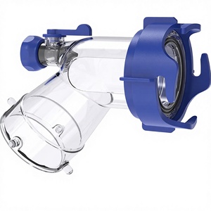Rinceur de réservoir <span class=keywords><strong>pour</strong></span> <span class=keywords><strong>caravane</strong></span> RV avec adaptateur <span class=keywords><strong>d</strong></span>'évacuation en plastique transparent et joint intégré, entrée <span class=keywords><strong>d</strong></span>'<span class=keywords><strong>eau</strong></span> RV <span class=keywords><strong>pour</strong></span> l'assainissement - Product Image 1