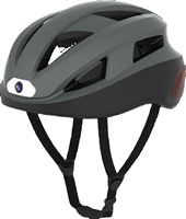 Casque de vélo 2023 avec caméra 4K intégrée, lumières LED rechargeables par USB, appels et musique - Restez connecté et capturez votre trajet