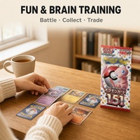 Pokémon TCG SV2a Booster Pack 151 cartes 7 cartes/pack Jeu de cartes à collectionner personnalisable