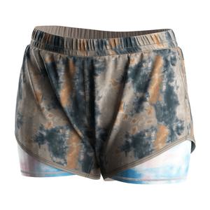 Shorts Deportivos 2 en 1 para Mujer, de Secado Rápido, Transpirables, Negros, para Entrenamiento en el Gimnasio - Product Image 1