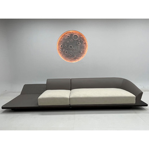 Tessuto italiano di lusso a forma di L divano ad angolo Set moderno soggiorno mobili per Villa <span class=keywords><strong>Hotel</strong></span> appartamento - Product Image 6