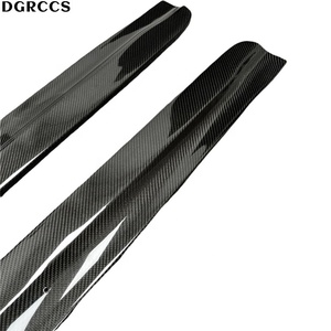 สเกิร์ตข้างคาร์บอนไฟเบอร์แท้ ทรง 3 มิติ สำหรับ X5M X6M F85 F86 ปี 2015-2018 - Product Image 4