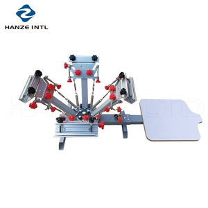 Máy In Lụa 4 Màu 1 Station Với Đăng Ký Vi Mô - Product Image 1