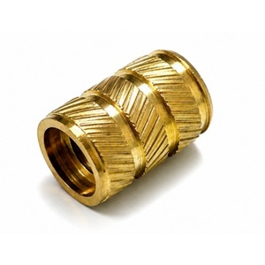 Écrou auto-serrant en laiton de qualité supérieure et insert tourné CNC pour des connexions filetées durables - Product Image 2
