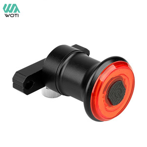   ไฟท้ายจักรยานอัจฉริยะพร้อมไฟเบรก LED ชาร์จไฟได้ผ่าน USB กันน้ำระดับ IPX4 สำหรับปั่นจักรยาน - Product Image 1