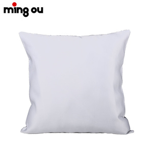 Venta caliente 40*40 cm satén personalizado sublimación impresa almohada cubre funda de almohada de satén - Product Image 3