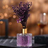 AYOYO Ensemble de fleurs séchées d'intérieur pour maison Parfum sans feu Aromathérapie Huile essentielle Parfumée Roseau Rotin Diffuseur Air Fresh Gift Set