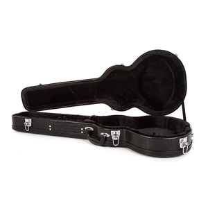 Étui de guitare électrique <span class=keywords><strong>Paul</strong></span> en cuir noir, Logo personnalisable de l'usine chinois, 50 pièces - Product Image 1