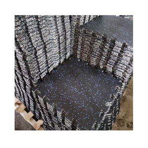 Non Slip Outdoor Easy Installation Interlocking <strong>Rubber</strong> <strong>Gym</strong> Flooring Tiles <strong>Mats</strong> - Product Image 4