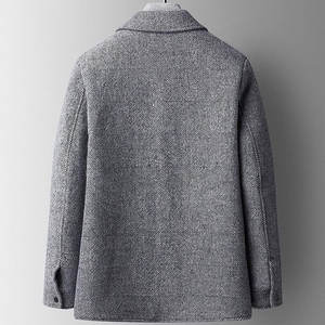 Chaqueta de lana para hombre Chaqueta de lana superventas Ropa de moda Chaqueta de lana para venta en línea - Product Image 2