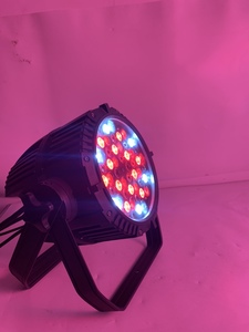 Le plus populaire 54*3W LED scène Par lumière RGBW étanche IP65 DMX512 contrôleur blanc chaud fonte d'aluminium projecteurs Club <span class=keywords><strong>Disco</strong></span> - Product Image 3