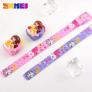 SKMEI 1240 nouvelle mode numérique sport dessin animé montre garçons filles mignon enfants montre Silicone électronique numérique montres en plastique - Product Image 5