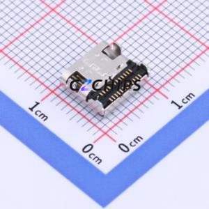 GT-USB-7013B USB Connector SMD Connector ( Connector Type: Type-C )( Protocol Standard: USB 3.1 )( Gender: Female ) - Product Image 2