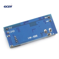 Convertisseur de puissance abaisseur DC-DC 24V/12V vers 5V 5A, remplacement du LM2596S, module de charge abaisseur USB réglable