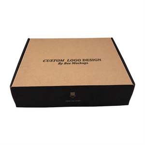 Personalizado barato hoja de oro rosa mate laminación esponja forrada extra duro corrugado caja Express cajas de embalaje reciclables - Product Image 6