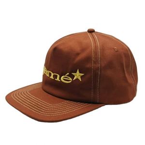 Wholesale Oem Custom Embroidery Logo 5 Panel Unstructured High Quality Men Women Cotton Snapback Cap <b>Hats</b> - Product Image 1