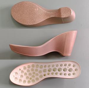 Diseño de moda Suela Mujer Suelas gruesas de PU para SANDALIAS Zapatos Suela exterior - Product Image 2