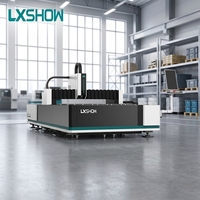 Machine de découpe laser à fibre intelligente LXSHOW LX3015FG 12000 Watts, machine de découpe laser à fibre CNC pour l'acier inoxydable et le métal