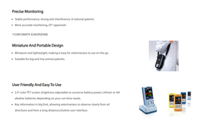 마인드레이 PM60 수의용 최고급 해상도 디지털 홀터 심전도 12채널 기록기 유로홀터 (심장학용) - Product Image 5