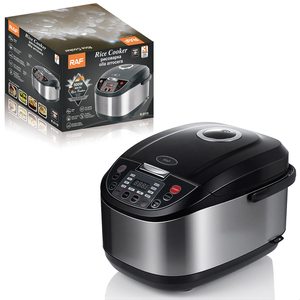 <span class=keywords><strong>Olla</strong></span> <span class=keywords><strong>Arrocera</strong></span> RAF de 900W, Gran Capacidad, Electrodoméstico para Cocinar Arroz, <span class=keywords><strong>Olla</strong></span> de 5.0L, Control de Temperatura Constante, Diseño de Fácil Limpieza - Product Image 5