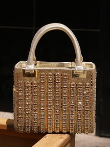 Crystal Evening <b>Bag</b> With Chain Strap Sparkling Elegant Clutch For Party Princess Women Clutch Tote Shoulder Crossbody <b>bag</b> - Product Image 5