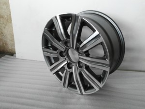 Nouvelles jantes multi-branches en alliage d'aluminium gris moulé lisse de 18*8,5 pouces pour <span class=keywords><strong>LX</strong></span> avec garantie de 3 ans - Product Image 2