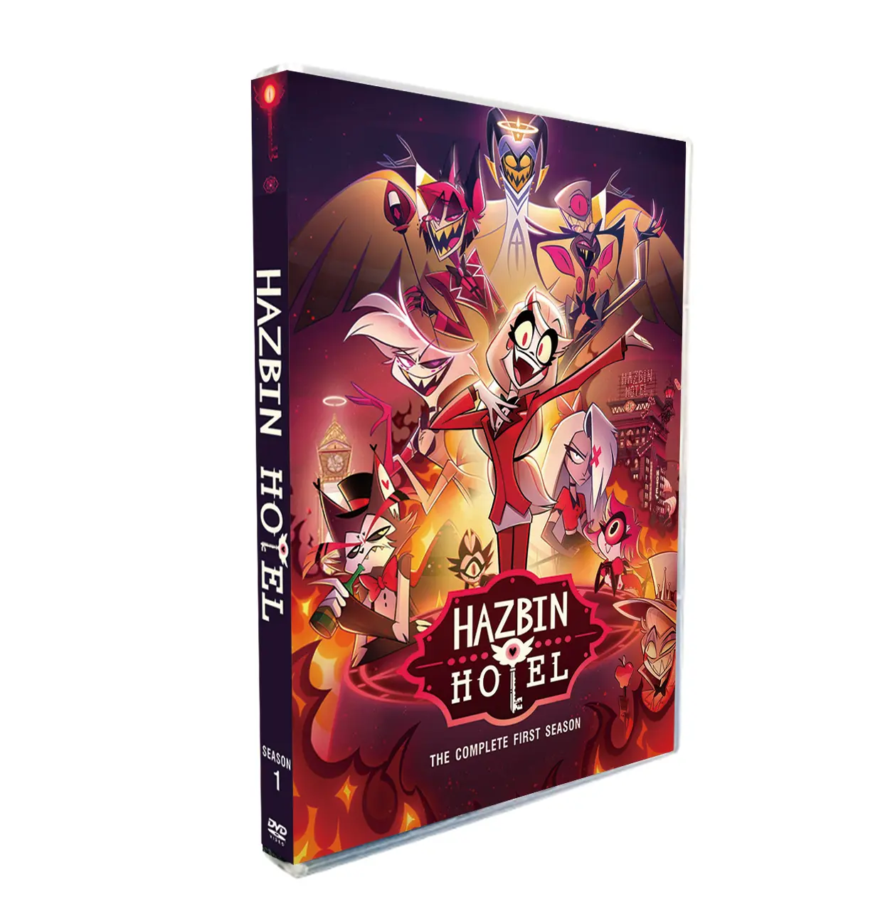 Hazbin Hotel Season 1 DVD Boxset - 3 Disc Set, Factory Wholesale