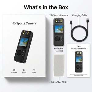 Cámara Corporal Inteligente CS11 con WiFi, HD 4K, Resistente al Agua, para Deportes de Acción al Aire Libre, Kit Profesional de Monitoreo de <span class=keywords><strong>Video</strong></span> de Seguridad CCTV - Product Image 6
