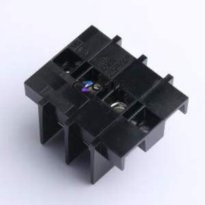307-PCM/02-033 Barrier Terminal Block Through hole Component (THT),P=11mm Connector 11mm Leadless 20A 200V - Product Image 1