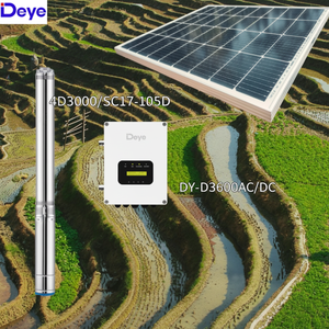 Deye 4hp <b>Solar</b> Submersible <b>Pump</b> 4D3000/SC17-105D 3600W AC Hybrid Controller for Agricultural Farm Irrigation 4D3000/SC17-105D & - Product Image 3