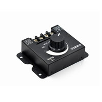 Gradateur LED Bande de lumière douce et dure Gradateur de luminosité Bouton DIMMER 12V/24V 30A