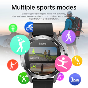 Smartwatch GPS Ultra con Chiamata BT, Schermo Rotondo <span class=keywords><strong>da</strong></span> <span class=keywords><strong>1</strong></span>,53 Pollici, Bussola, Promemoria Messaggi, Orologio Intelligente per Sport all'Aperto per Uomini - Product Image 3