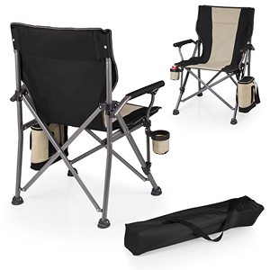 High Quality Portable Outdoor Folding <b>Camping</b> Chair with Headrest and <b>Cup</b> Holder for Hiking - Product Image 4