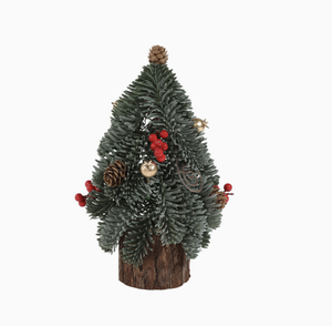 2025 nouveau vert tordu cou arbre de noël et neige Mini fruits rouges <span class=keywords><strong>en</strong></span> <span class=keywords><strong>pot</strong></span> <span class=keywords><strong>petit</strong></span> bureau ornements de noël décorations - Product Image 6