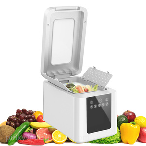 Olansi Home Appliance Washing Fruits Vegetables Cleaner Household Industrial Bubble Cleaning Food Machine for Pesticide Residues