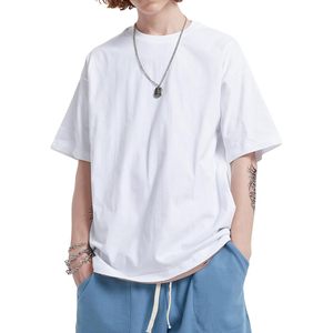 Camiseta Oversize para Hombre FOXA, Manga Corta, Cuello Redondo, Corte Holgado, Algodón Jersey, Transpirable, Estilo Urbano - Product Image 1