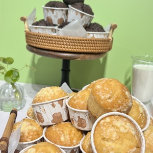 Gusto originale per la casa Muffin base Mix di farina premiscela per Muffin e torte pasticcera in polvere Mix di pasta nella confezione della borsa - Product Image 2