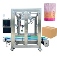 Machine d'emballage robotisée pour boîtes en carton, sachets Doypack et étuis, avec fonction de préhension et placement