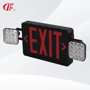 UL Certificate North America High Power EXIT Fire Safety Exit led emergency lighting double head light