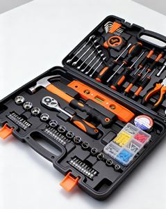 Juego Manual de 109 Uds. Caja de destornilladores de trinquete tipo T, alicates, Kit de llave hexagonal aislada, manijas de pico de Hoz de acero al cromo vanadio - Product Image 1