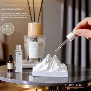 Premium Corporate Fragrance Therapy Gift <b>Set</b> Minimalist Scented Candle and <b>Reed</b> <b>Diffuser</b> Luxury VIP Business Souvenir Bulk Order - Product Image 2