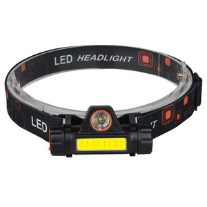 Phare LED COB à double source lumineuse, batterie rechargeable, lampe de camping et de pêche en plein air - Product Image 1