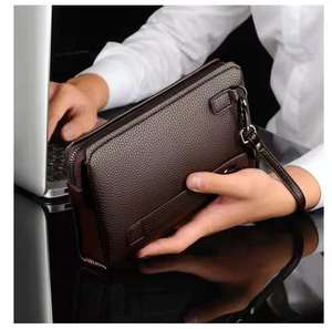 Borsa di affari della frizione della serratura di Password di trasporto veloce della borsa di cuoio molle degli uomini di modo <span class=keywords><strong>2021</strong></span> - Product Image 3