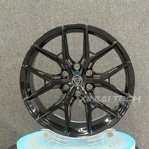 Rines Forjados XINLAI Personalizados de 18, 19, 20 y 21 Pulgadas, Negros, de 5 Radios, 5x112 5x120, con Certificación TUV, para BMW M5, Mercedes E63, Audi RS7 - Product Image 1