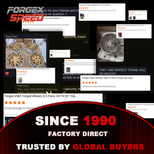 Forgex 20x10 22x10 22x12 24x14 26x12 28x12 28x14 28x16 30x12 30x14 8X170 6X139.7 Gepolijste, op maat gemaakte gesmede lichtmetalen velgen - Product Image 6