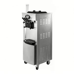 Crème glacée commerciale YKF-8228H 2450W faisant la machine 20-28L/H avec 2 + 1 saveurs mélangées - Product Image 1