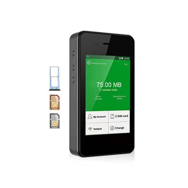 Pocket Dual Sim Slot Outdoor Router with 7200mAh Power Bank Portable G2 Pro Oem Mini Wifi Hotspot Routers